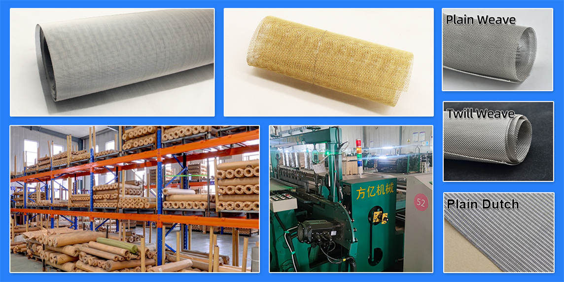 China Stainless Steel Woven Wire Mesh 120 Mesh Fine Mesh Screen Roll ...
