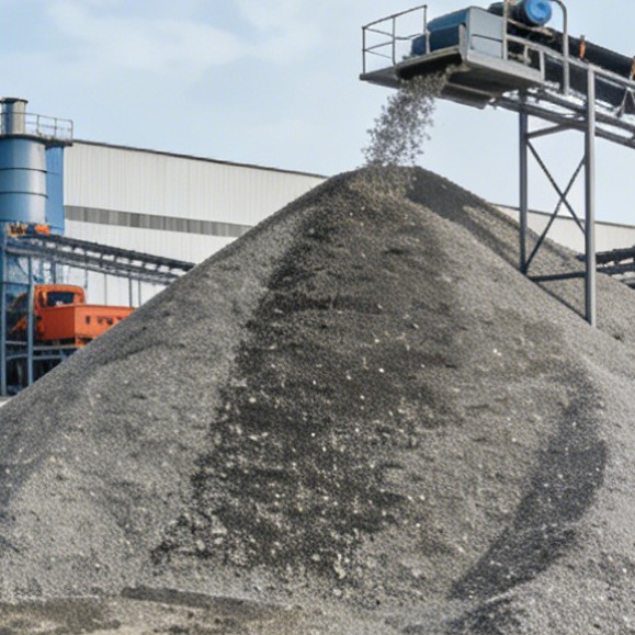 Construction material processing