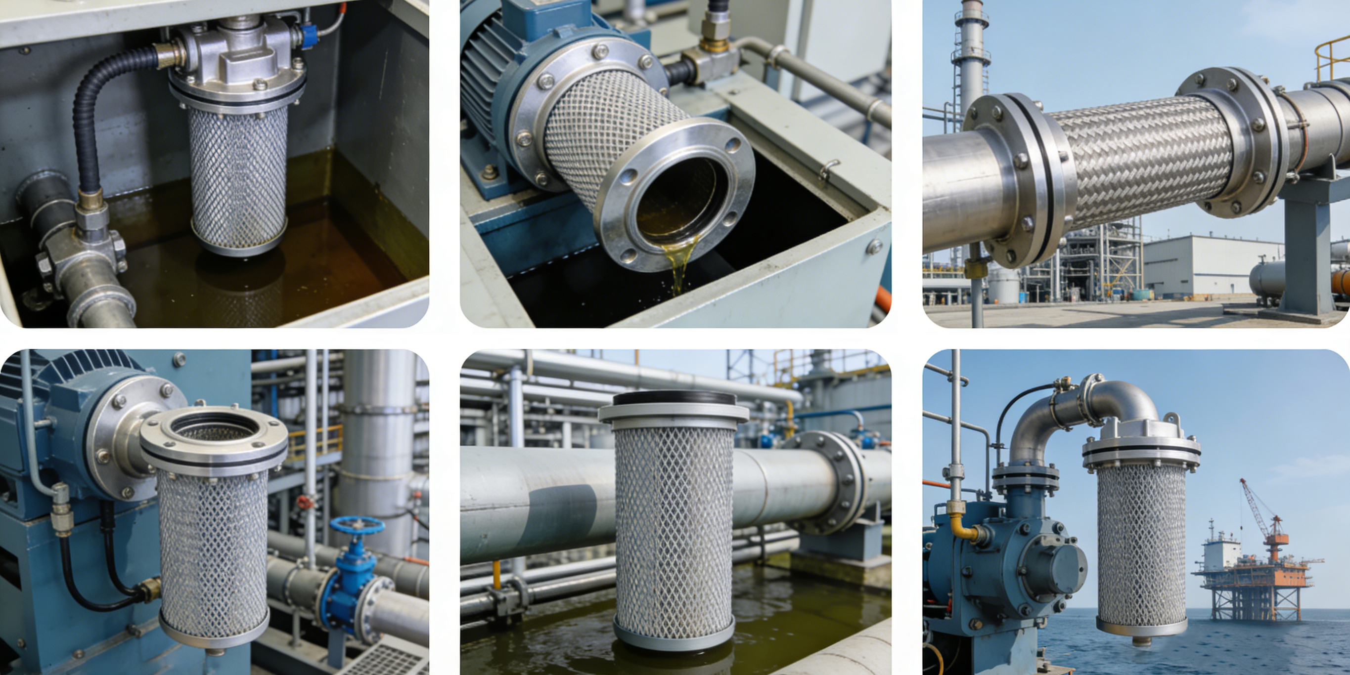 Stainless Steel Wire Mesh Filter Tube Applications