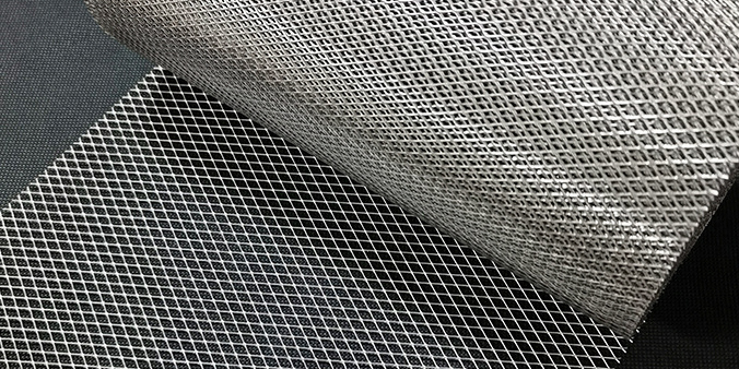High-Conductivity Expanded Mesh for Li-ion/Ni-MH Batteries